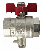 Kulový ventil 1" se závitem M 10x1 pro čidlo 5,0x45 mm (FKM0025)