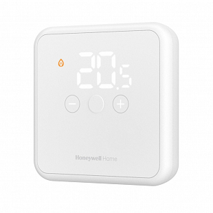 Bezdrátový digitální termostat Honeywell DT4R, bez spínací jednotky, bílý (DTS42WRFST20)