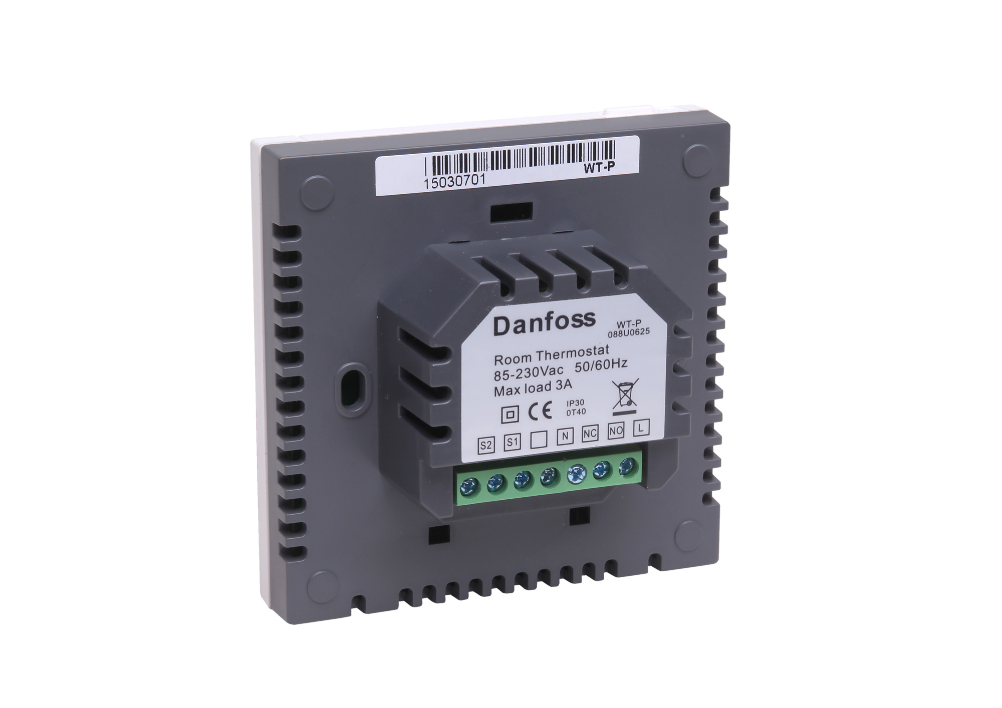 Ovládací panel termostatu Danfoss BasicPlus2 WT-P