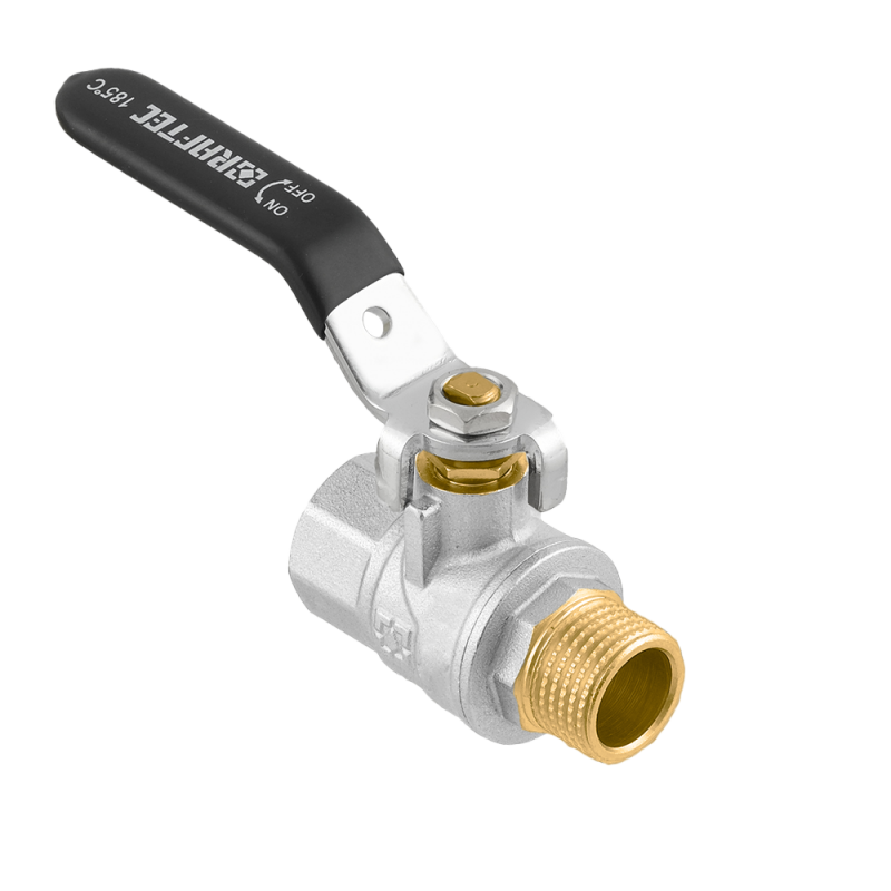 Guľový kohút Raftec Black DRH11 G 1/2