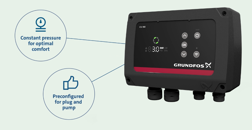 Grundfos CU 302 řídicí jednotka pro čerpadlo SQE