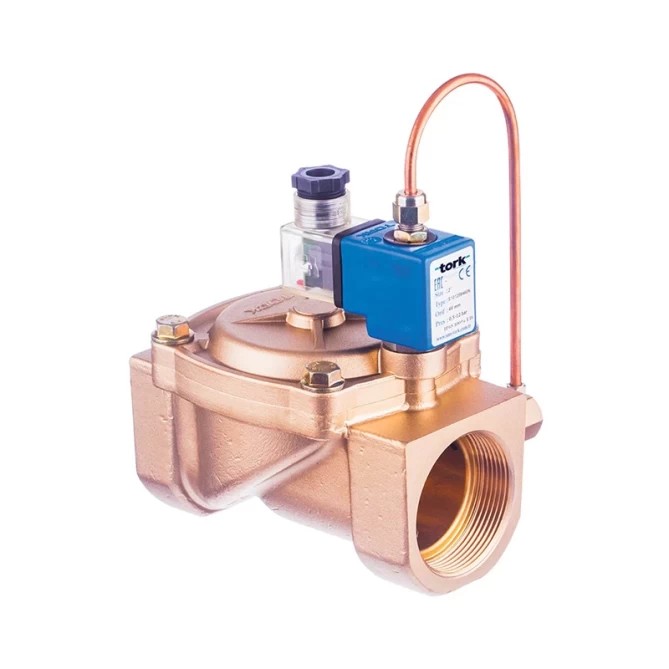 Konstrukce solenoidového ventilu Tork S2012