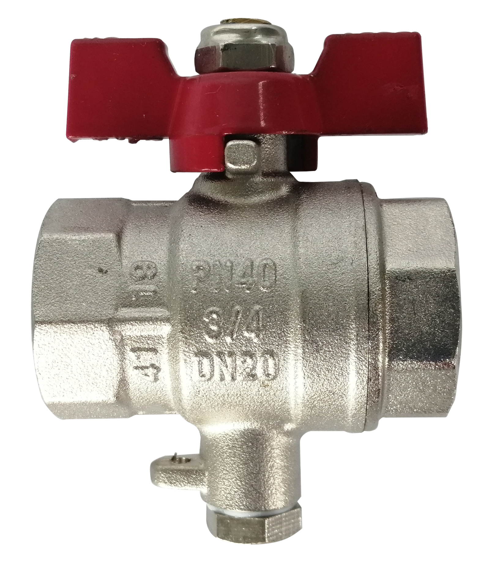 Kulový ventil 1/2" se závitem M 10x1 pro čidlo 5,0x45 mm (FKM0023)