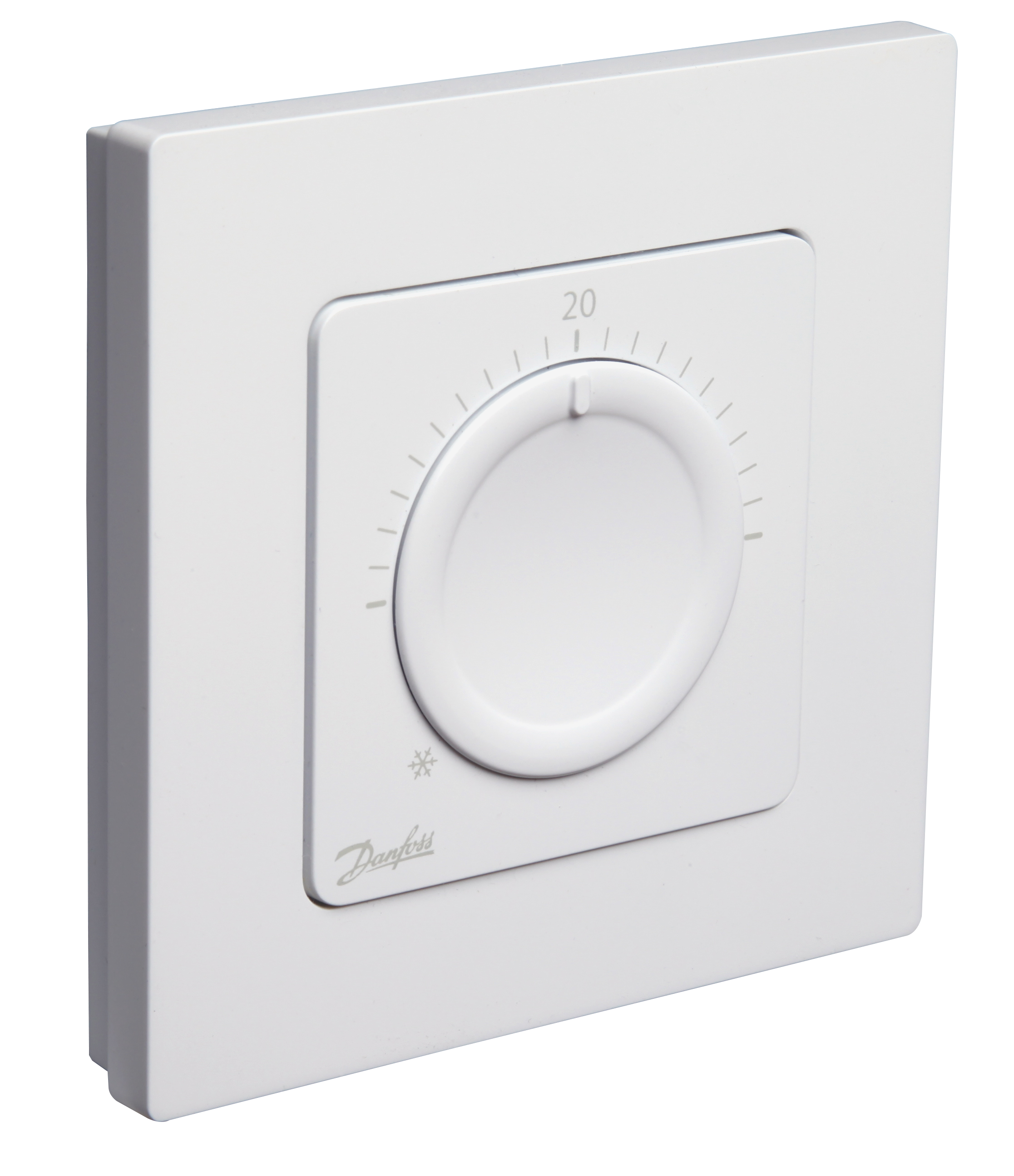 Prostorový termostat Danfoss Dial 230 V do podomítkové krabice (088U1000)