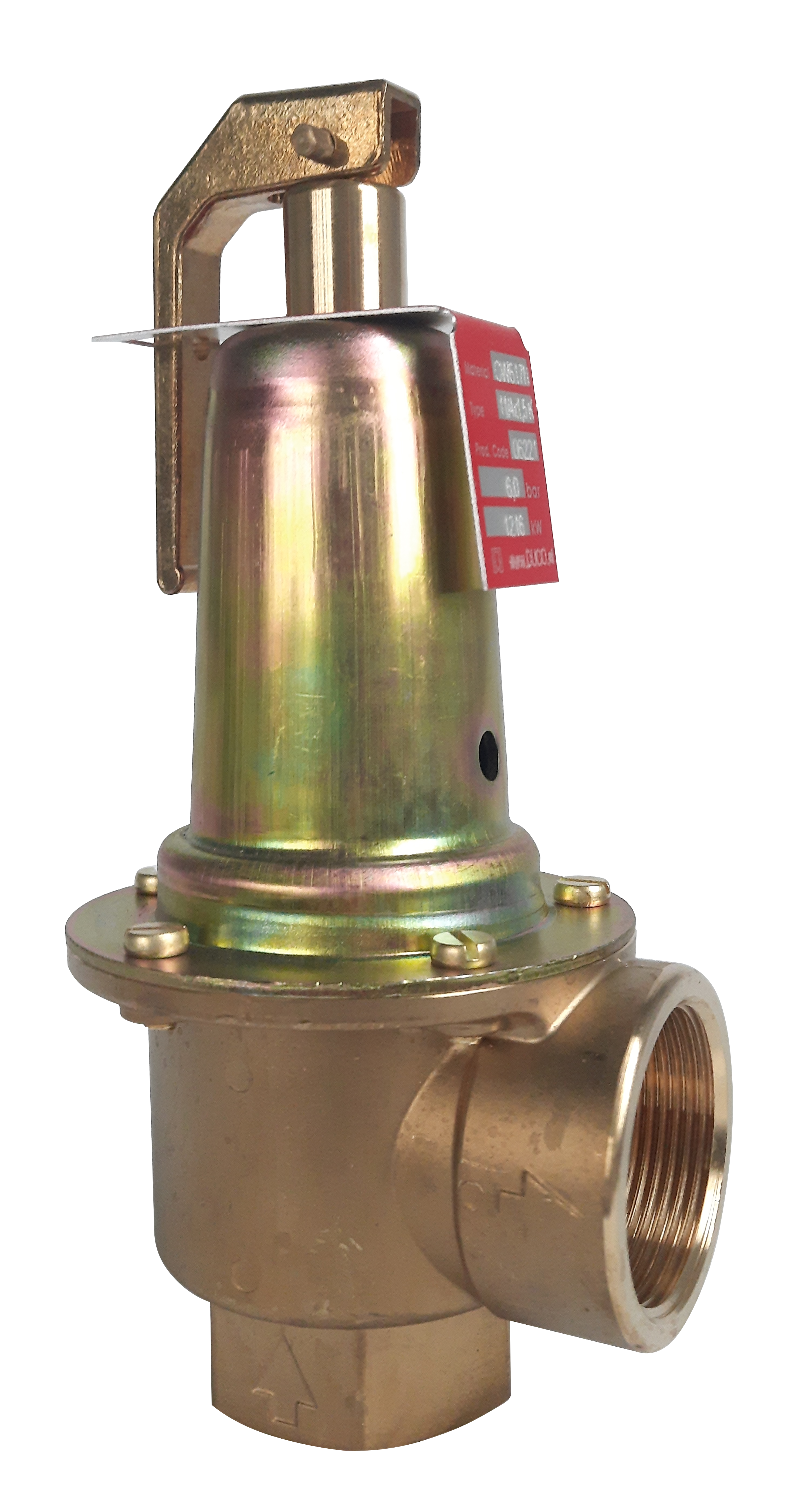 Topenářský pojistný ventil DUCO 2"x2 1/2" 0,5 bar (695065.05)