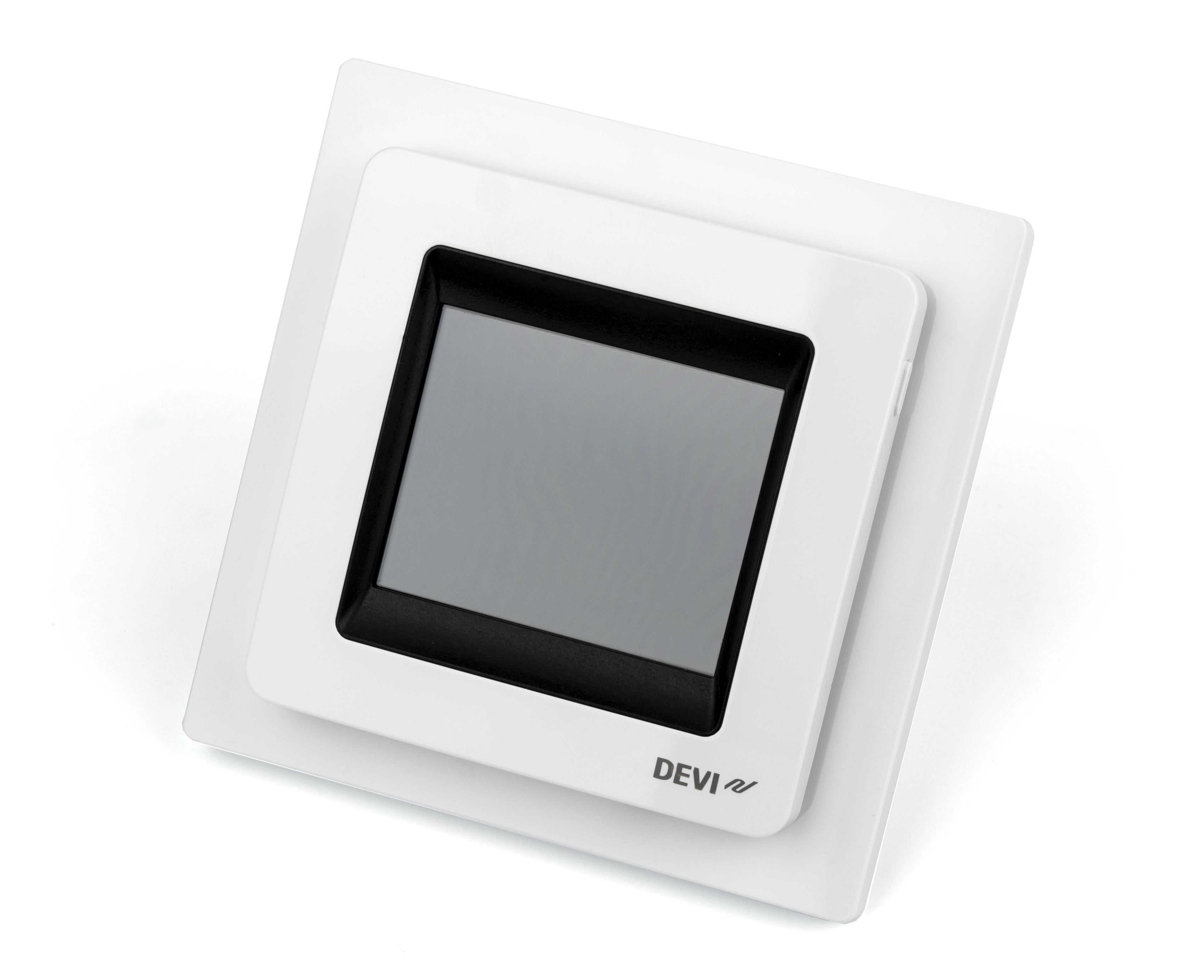 Programovatelný termostat Danfoss DEVIreg Touch 230 V, Polární bílá RAL 9016