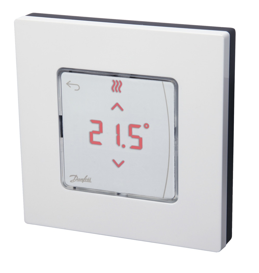 Drátový prostorový termostat Danfoss Icon2 24V na omítku (088U2128)
