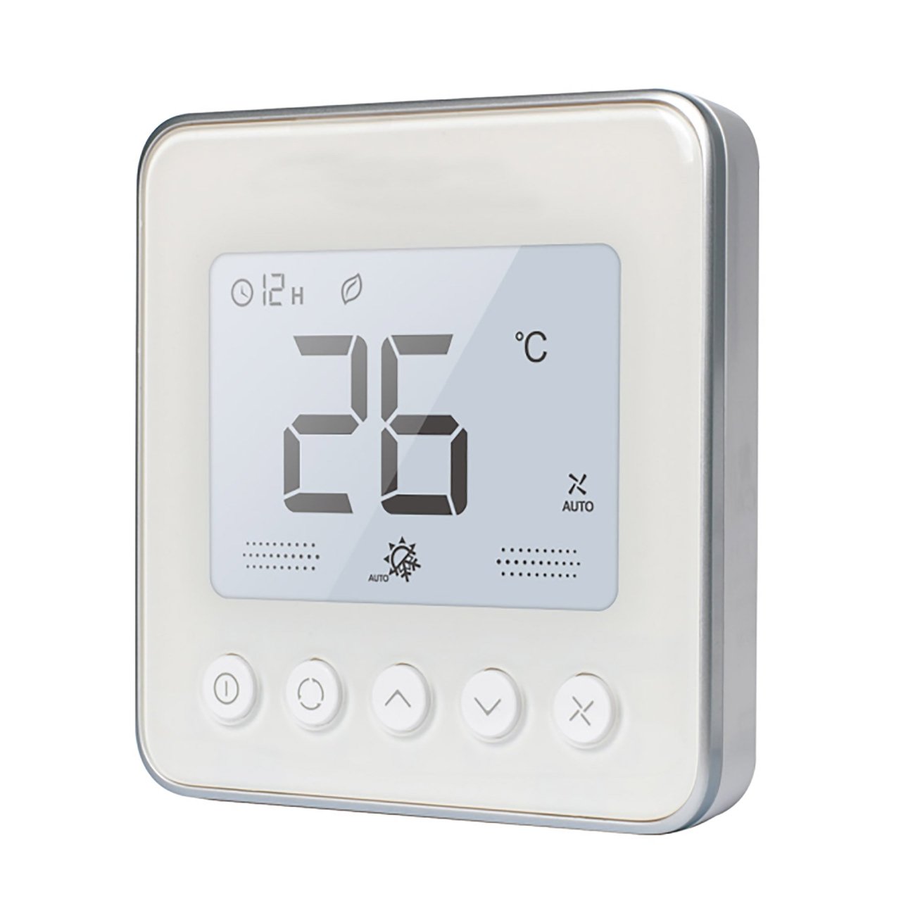 Digitální termostat Honeywell TF428WN-RSS-U bílý, pro fancoil