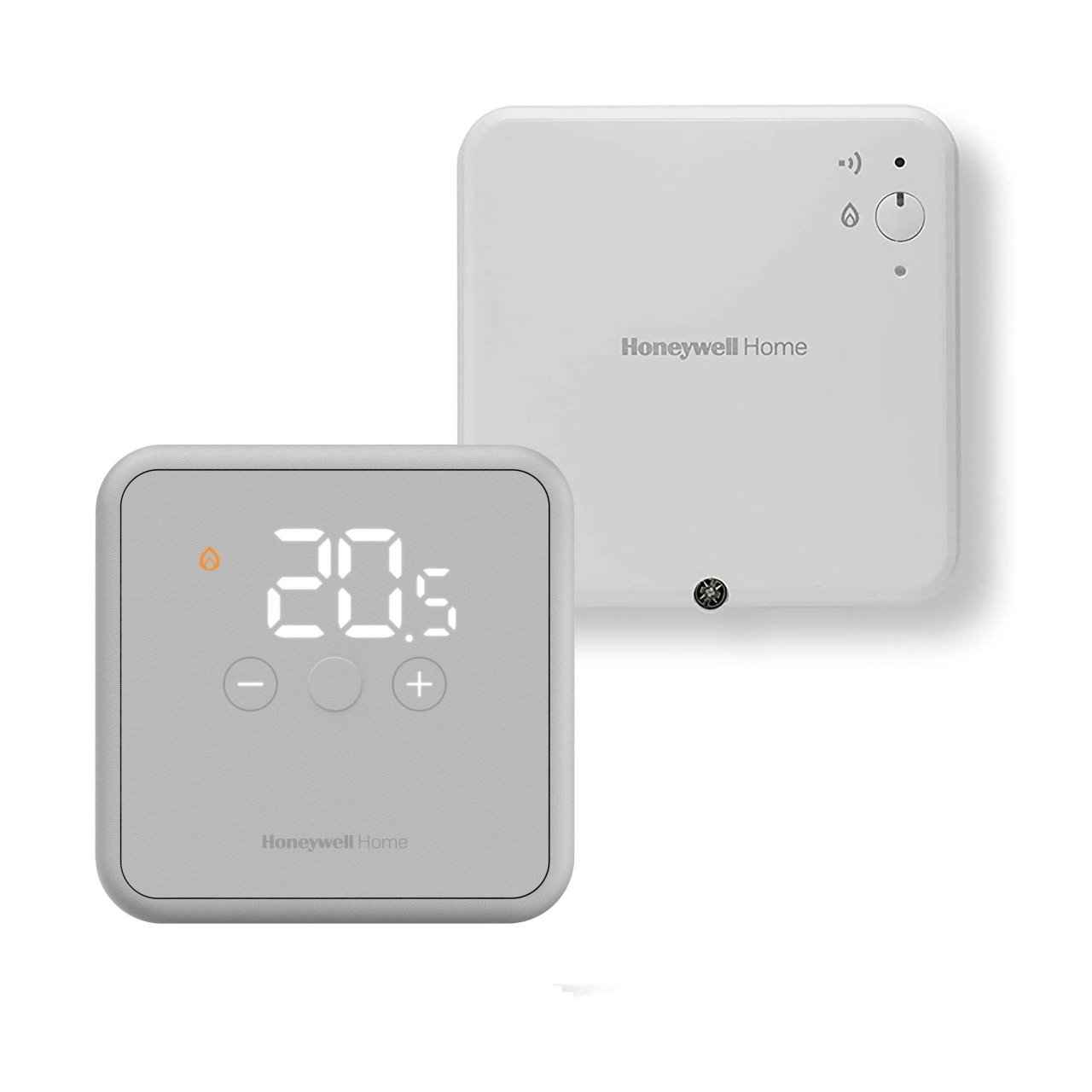 Bezdrátový digitální termostat s modulací Honeywell DT4R, šedivý (YT43MRFGT31)