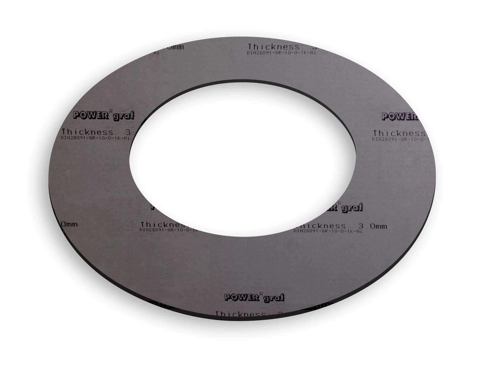 Grafitové mezipřírubové těsnění DN 250, PN 10-40, 500°C