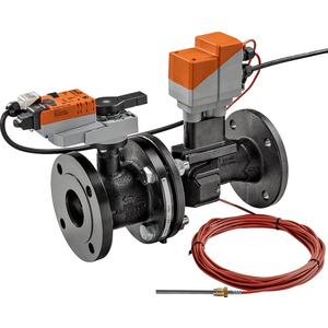 Přírubový chytrý vyvažovací ventil s havarijní funkcí Belimo Energy Valve EV080F+KBAC DN80