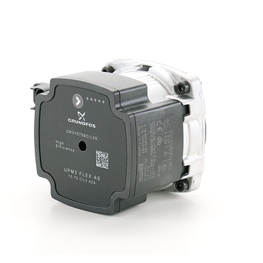 Oběhové čerpadlo Grundfos UPM3 15-75 130, elektronicky řízené, 7,5 m, 230 V, 50 Hz (2585186)