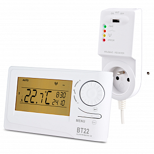 Bezdrátový pokojový termostat ELEKTROBOCK BT22
