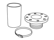 Těsnění nátoku Wilo DN 100 (2522672)