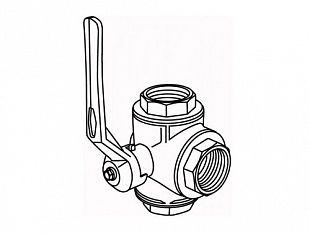 Třícestný ventil Wilo Rp 1 1/2 (2511607)