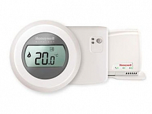 Bezdrátový jednozónový prostorový termostat ROUND Honeywell Y87RFC2074 sada termostat, relé, gateway