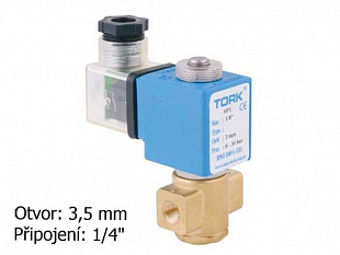 Elektromagnetický ventil na topný olej TORK T-YN 401.3,2 DN 8, 230 VAC