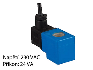 Cívka pro podvodní aplikace TORK T-SB68 230 VAC 24 W