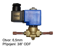 Elektromagnetický ventil na chlazení TORK T-S6110R DN 10