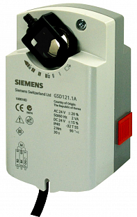 Pohon klapek Siemens GQD 321.1A, 230 V, 2-bod (GQD321.1A)