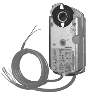 Pohon klapek Siemens GMA 326.1E, 230 V, 2-bod (GMA326.1E)