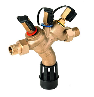 Potrubní oddělovač Honeywell BA295S-1B, riz. třída 4, MOSAZ, DN 25, snížený průtok