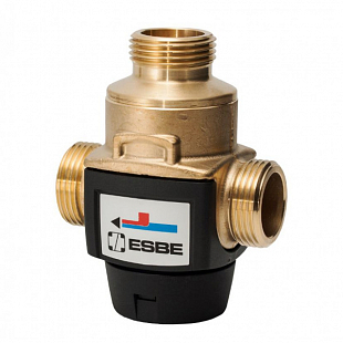 Ventil pro ochranu zdroje na tuhá paliva s nastavitelnou teplotou ESBE VTC 412 55°C