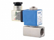 Elektromagnetický nerezový ventil TORK T-SK 602 DN 10, 24 VDC