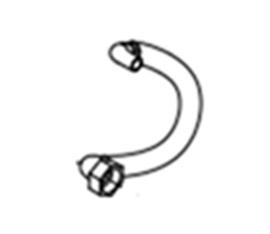 Hadice k propojení čerpadla a tlakové nádoby Grundfos Hydrojet (99521117)