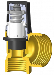Topenářský pojistný ventil DUCO 1/2"x3/4" 6 bar (691520.60)