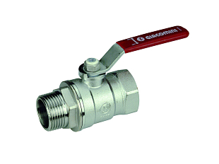 Chromovaný kulový kohout Giacomini R254DL DN 8 (R254LX001)