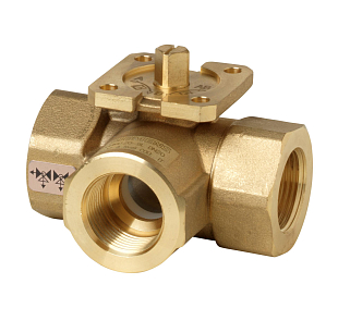 Trojcestný přepínací kulový kohout Siemens VBI60.20-9L