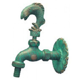 Nostalgický výtokový ventil Ryba