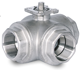 Trojcestný kulový kohout VL321T DN 50