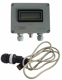 Detektor plynu pro kyslík EVIKON E2638-O2-5Y-B-LCD-R-230