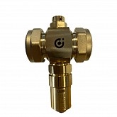 Nezámrzný ventil Caleffi 108301 pro měděné trubky, průměr 28 (DN25)