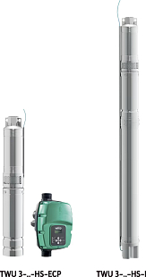 Vícestupňové ponorné čerpadlo Wilo Sub-TWU 3.03-08-HS-ECP-B (6079401)