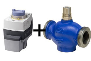 Regulační ventil s pohonem LDM RV111R 2311 DN32 + Siemens SAS61.53 (20670.11)