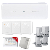 Honeywell Evohome - WiFi set DT41 OpenTherm, S-4