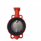 Mezipřírubová klapka pro vodu Abo Valve 924B100 bez páky