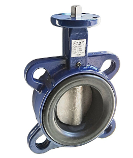 Mezipřírubová motýlová klapka bez páky TORK KV.W121.80 DN80 Disk 316SS