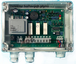 Detektor plynu pro oxid uhelnatý Technix DHP 4 CO