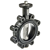 Mezipřírubová klapka pro vodu Belimo D6125WL