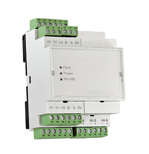 Analogový modul Evikon E7125-8AS 8x4-20mA, RS485 RTU