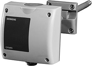 Kanálové čidlo rel. vlhkosti Siemens QFM65 – 2 × 0 - 10V (QFM65)