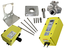 Sestava Schischek EXMAX-50.75 a třícestného kulového ventilu T-KV904.50 (SCH50.103)