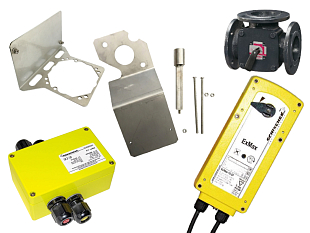 Sestava Schischek EXMAX-5.10-Y a třícestného směšovacího ventilu 3F50 (SCH50.302)