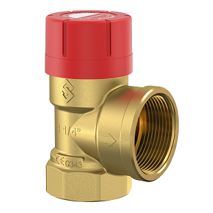 Pojistný ventil Flamco Prescor 1 1/4" x 1 1/2", 4 bar (27037)