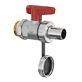 Vypouštěcí kohout Flamco KFE-KH DN 20 3/4" s hadicovou přípojkou (F10680)