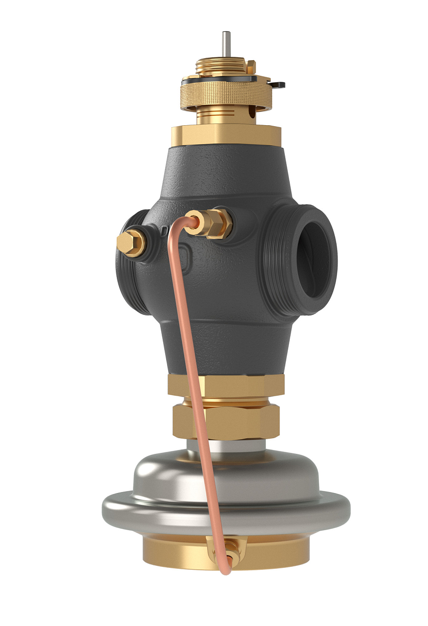Regulátor prietoku Danfoss AVQM DN 32 s integrovaným regulačným ventilom
